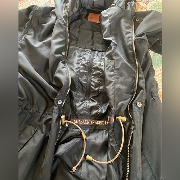 Outback Pak a Roo Duster Coat Sz Small Long Stockman Ranch Barn Riding Horse - Picture 5 of 14